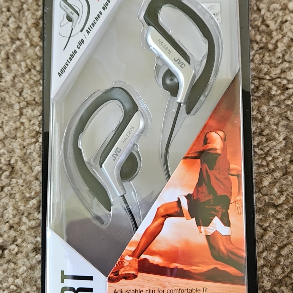 Sport Headphones - Black and Silver